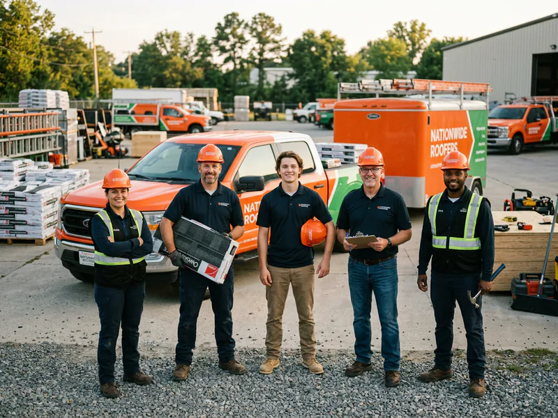 Natiowide Roofers - roof installation in Chattanooga near me